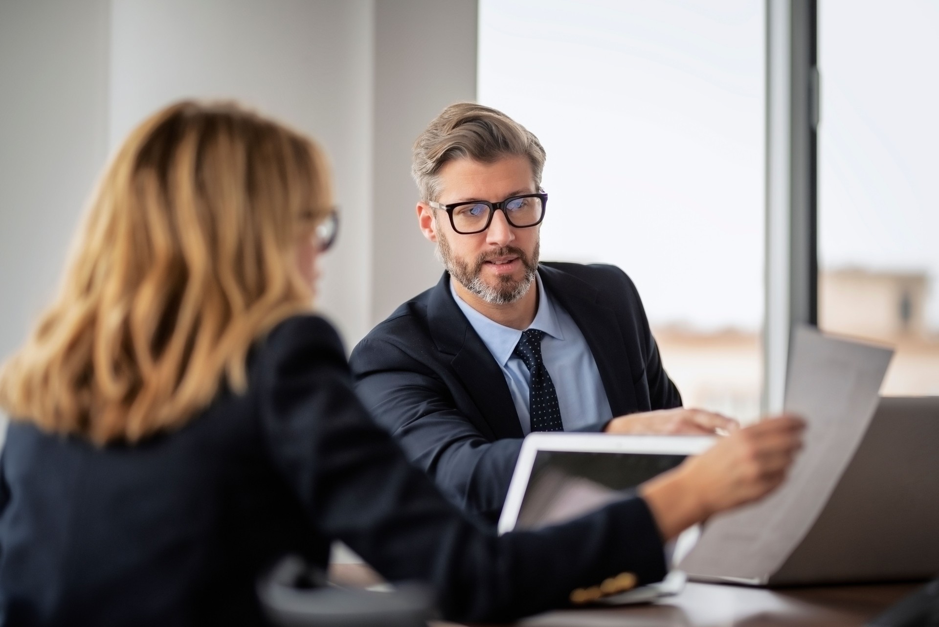 Group of business people having meeting at the boardroom